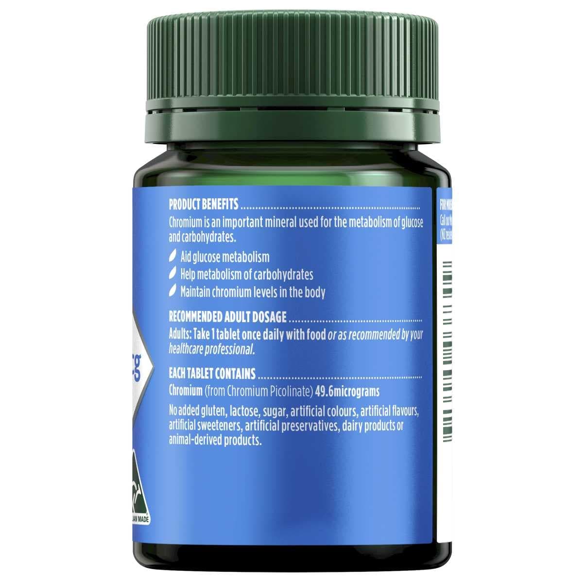 Thumbnail Nature's Own Chromium Picolinate 400mcg 200 Tablets