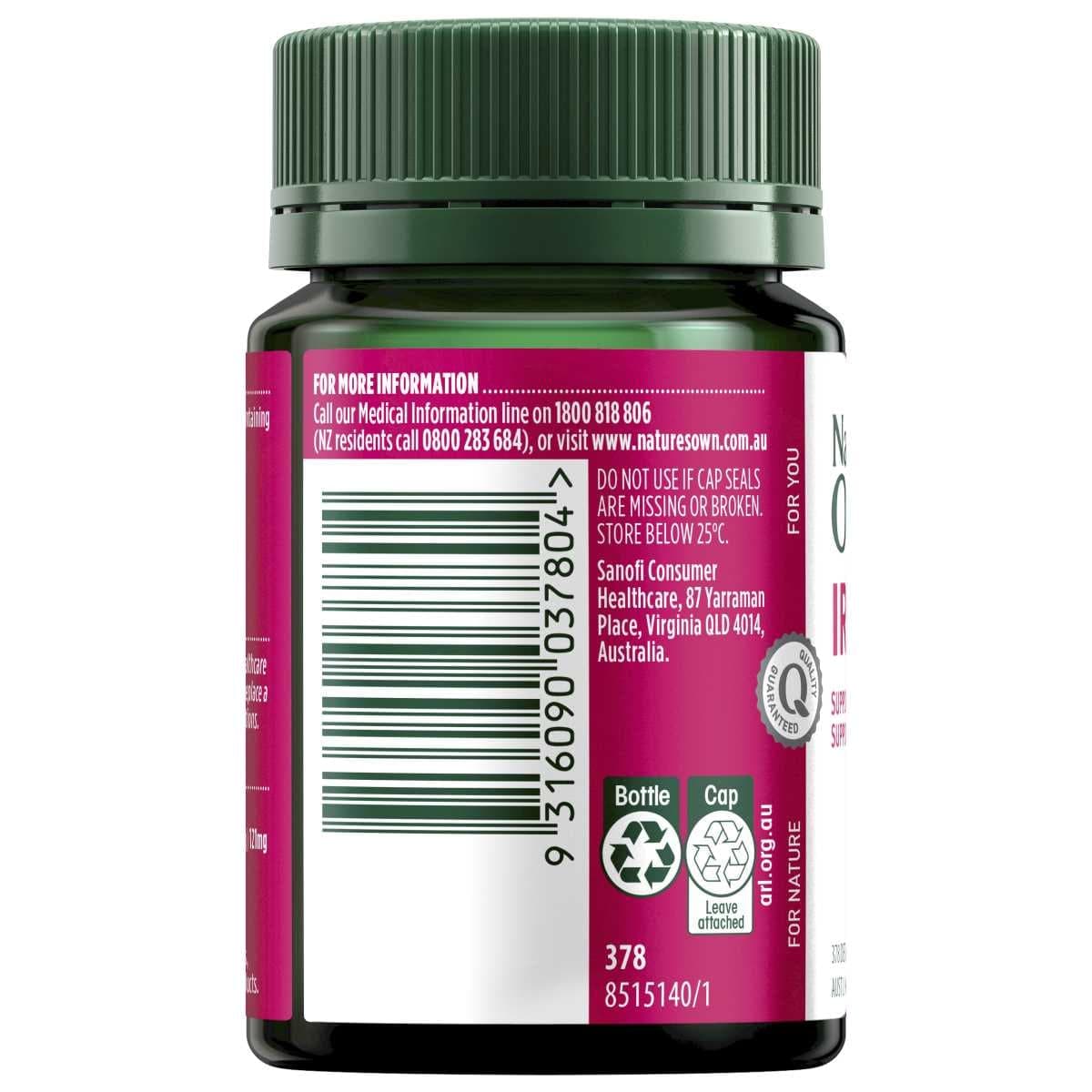 Thumbnail Nature's Own Iron Plus 50 Tablets