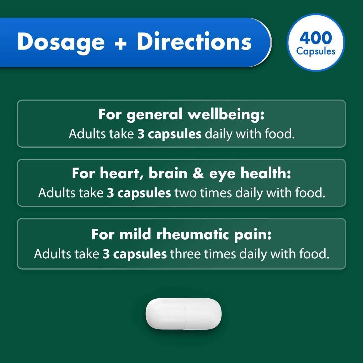 Thumbnail Nature's Own Odourless Fish Oil 1000mg 400 Capsules