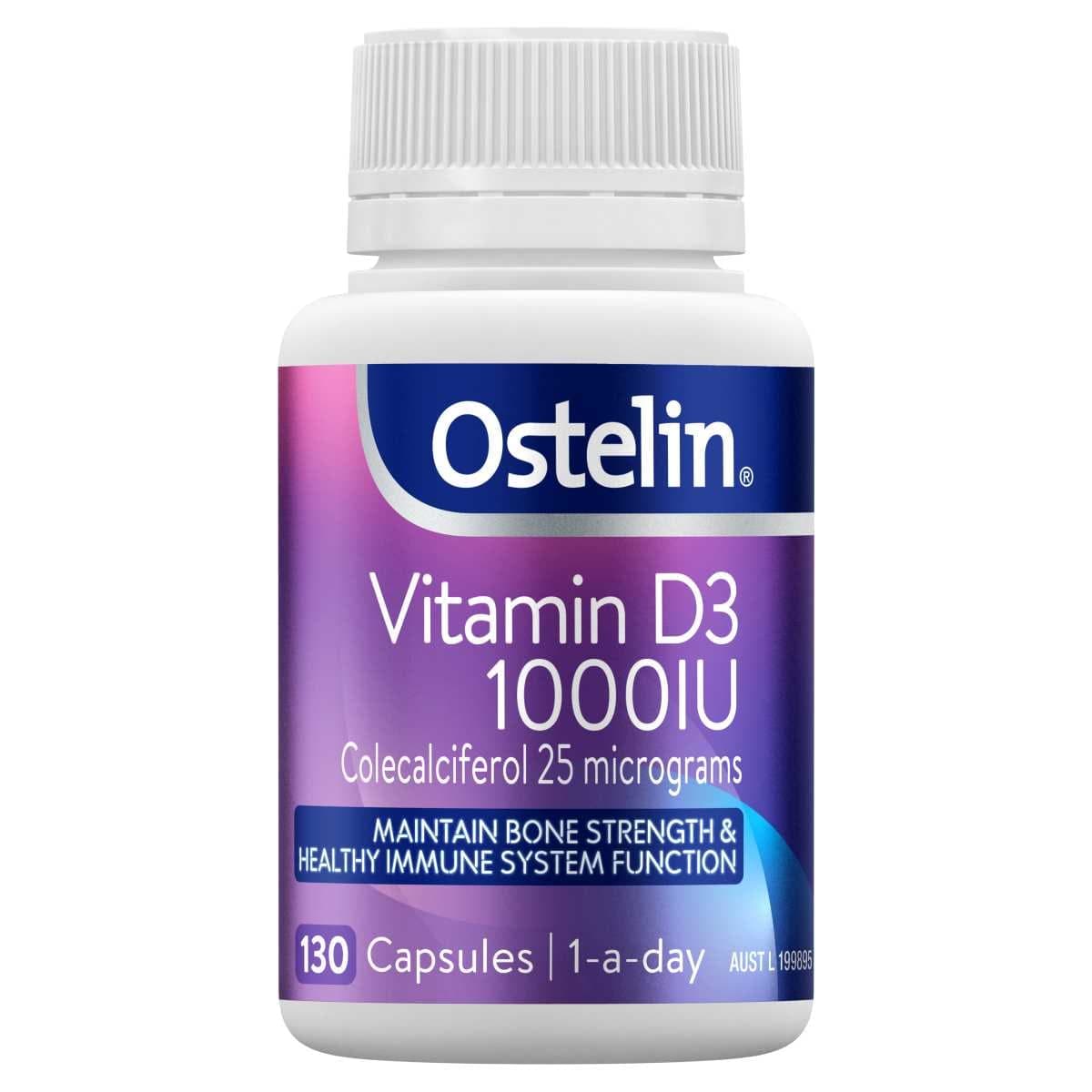 Thumbnail Ostelin Vitamin D 1000iu 130 Capsules