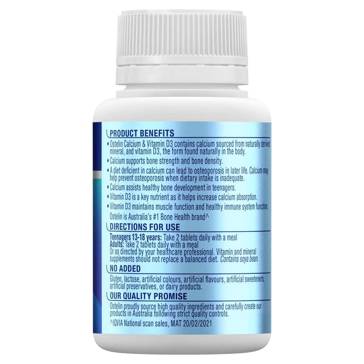 Thumbnail Ostelin Calcium & Vitamin D3 - 60 Tablets