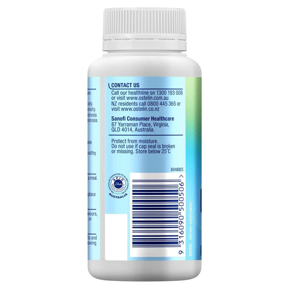 Thumbnail Ostelin Calcium & Vitamin D3 130 Tablets