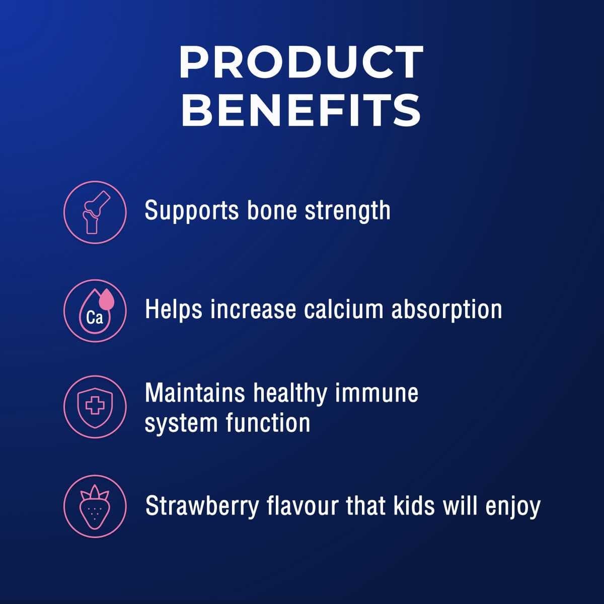 Thumbnail Ostelin Kids Vitamin D3 Liquid Strawberry Flavour 20ml