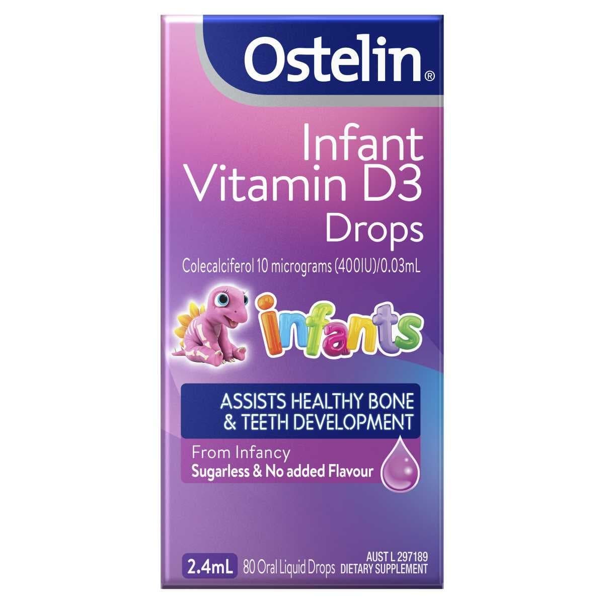 Thumbnail Ostelin Infant Vitamin D3 Drops 2.4ml