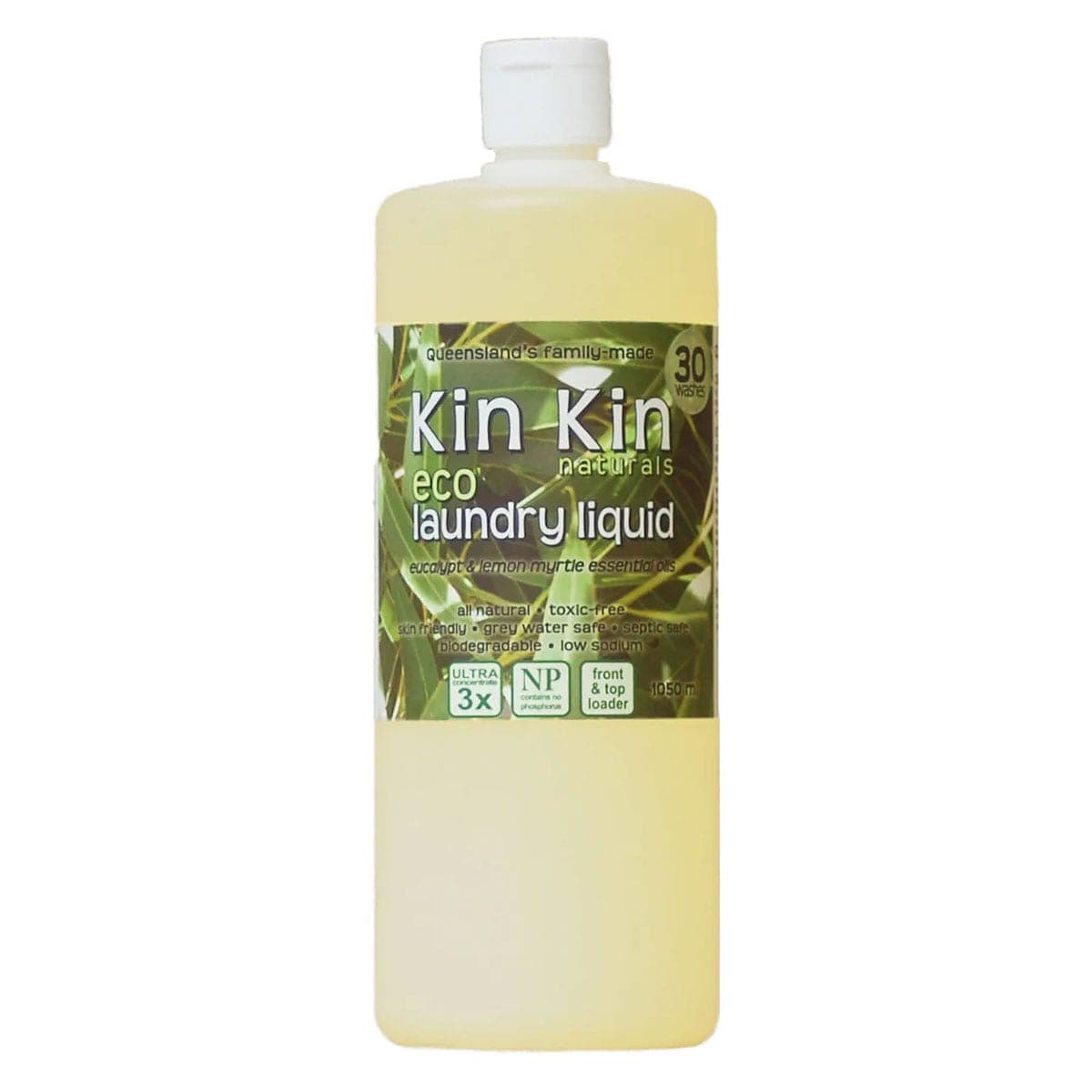 Thumbnail Kin Kin Naturals Eco Laundry Liquid Eucalyptus and Lemon Myrtle 1050ml