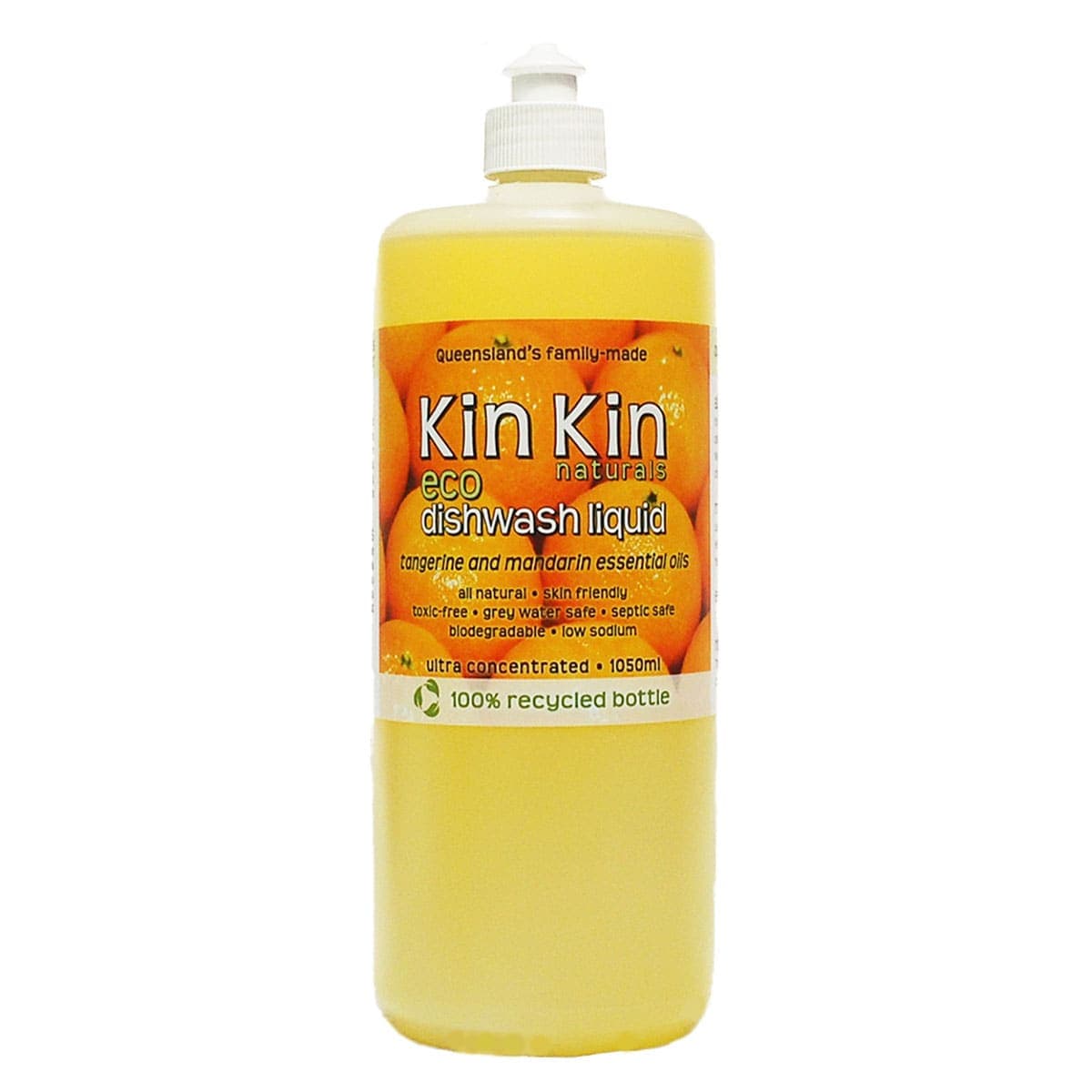 Thumbnail Kin Kin Naturals Eco Dishwash Liquid Tangerine 1050ml