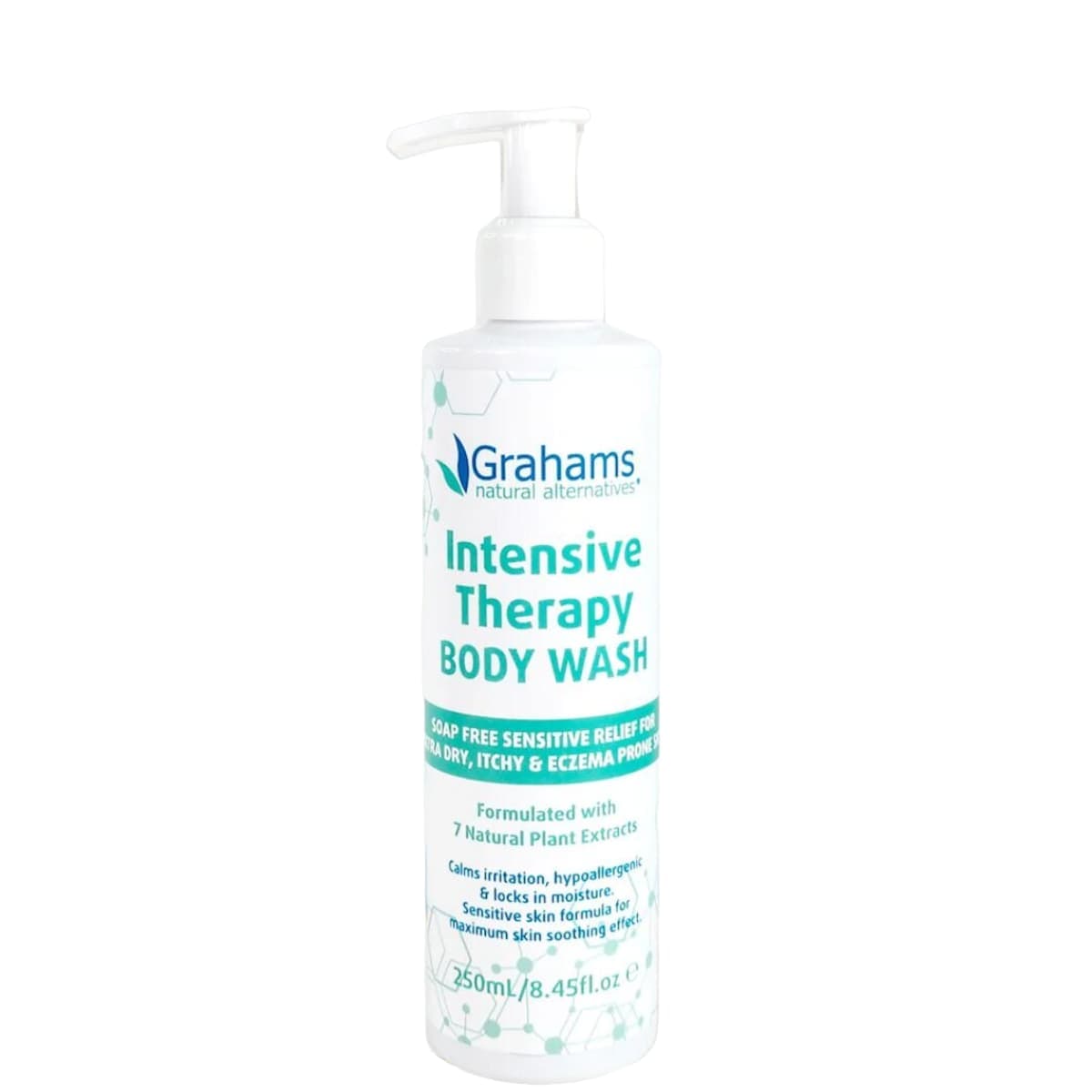 Thumbnail Grahams Natural Intensive Therapy Soap Free Body Wash 250ml