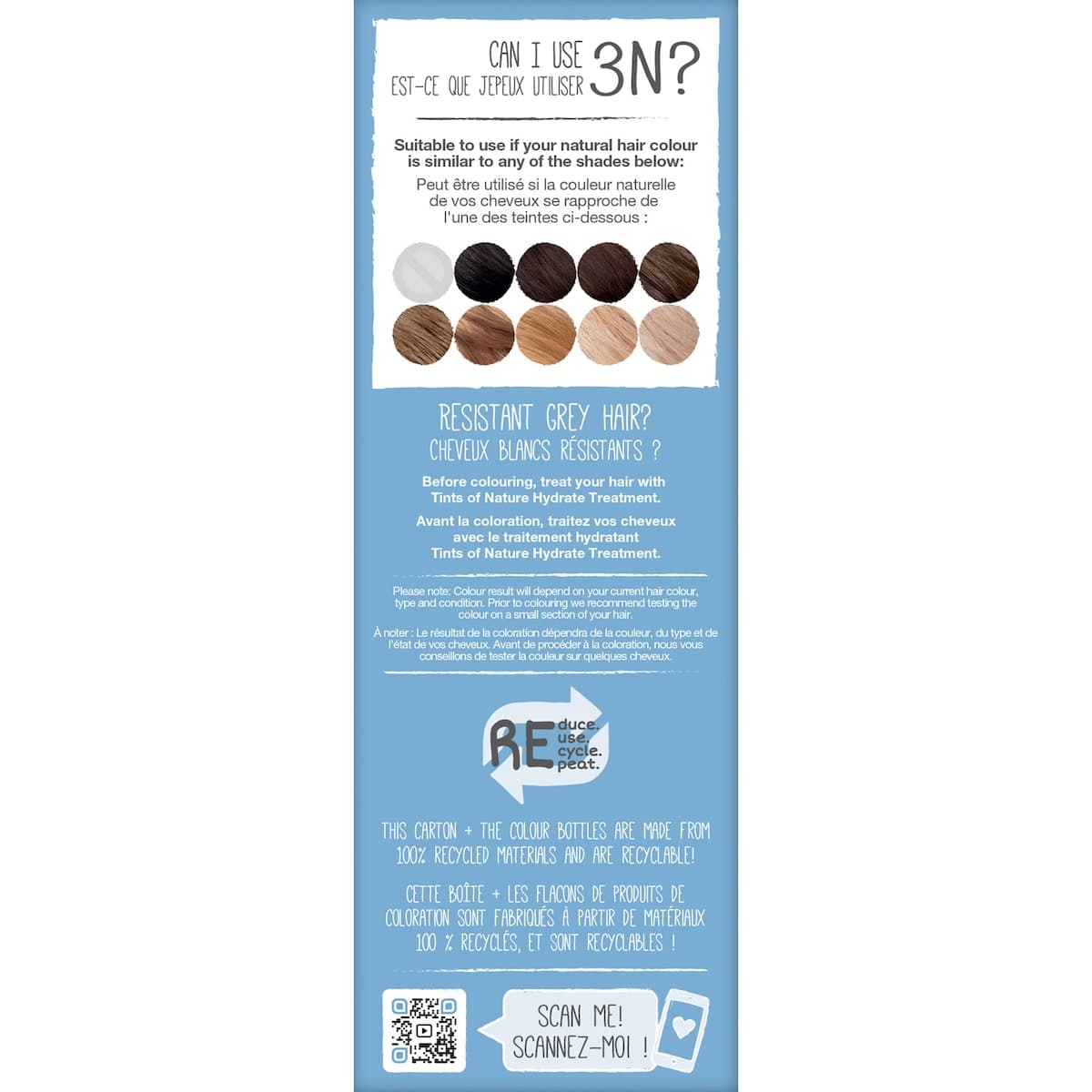 Thumbnail Tints of Nature 3N Natural Dark Brown Permanent Hair Colour 130ml