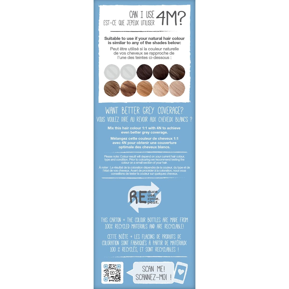 Thumbnail Tints of Nature 4M Medium Mahogany Brown Permanent Hair Colour 130ml