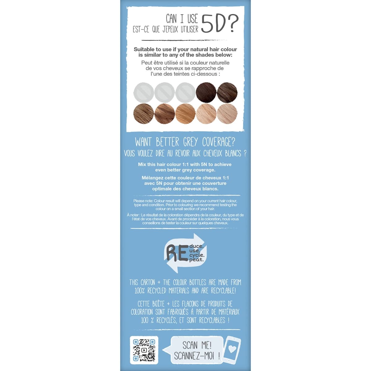 Thumbnail Tints of Nature 5D Light Golden Brown Permanent Hair Colour 130ml