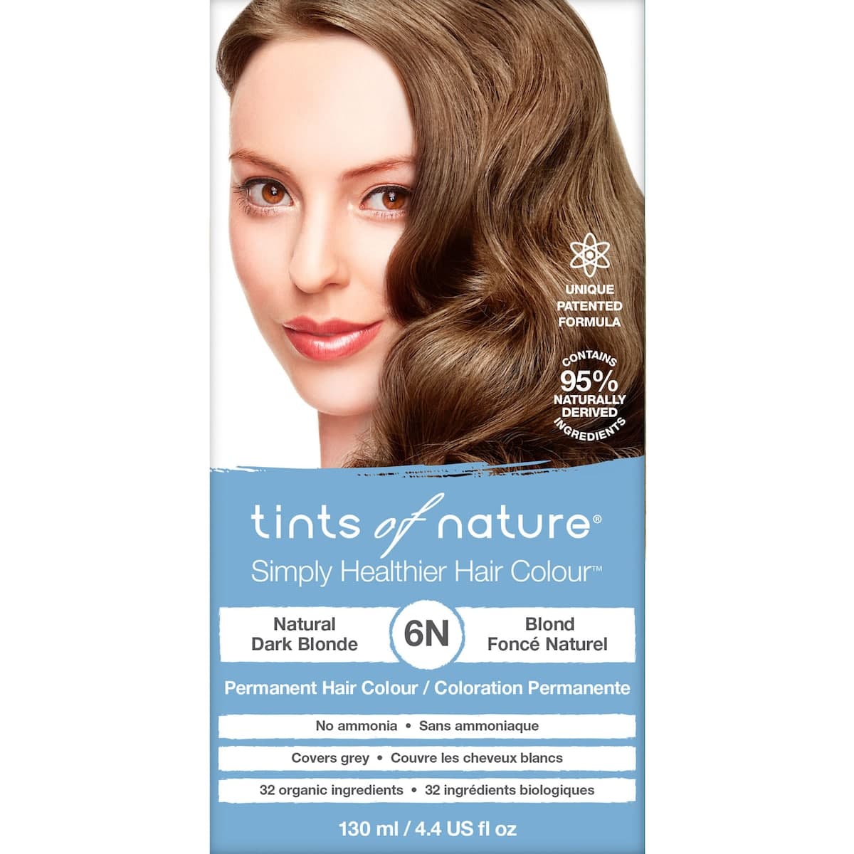 Thumbnail Tints of Nature 6N Natural Dark Blonde Permanent Hair Colour 130ml
