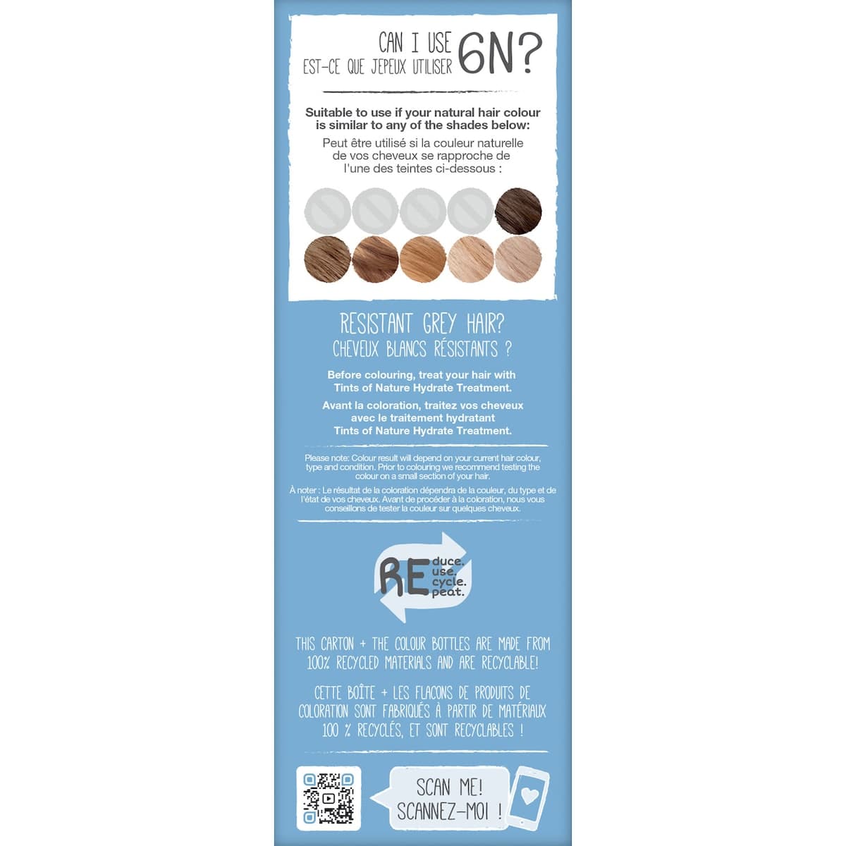 Thumbnail Tints of Nature 6N Natural Dark Blonde Permanent Hair Colour 130ml