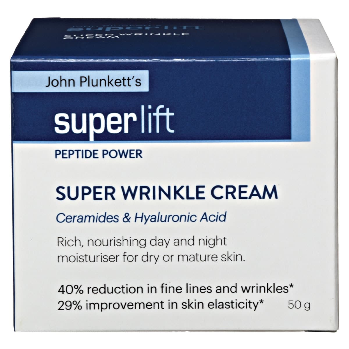 Thumbnail John Plunketts SuperLift Super Wrinkle Day & Night Cream 50g