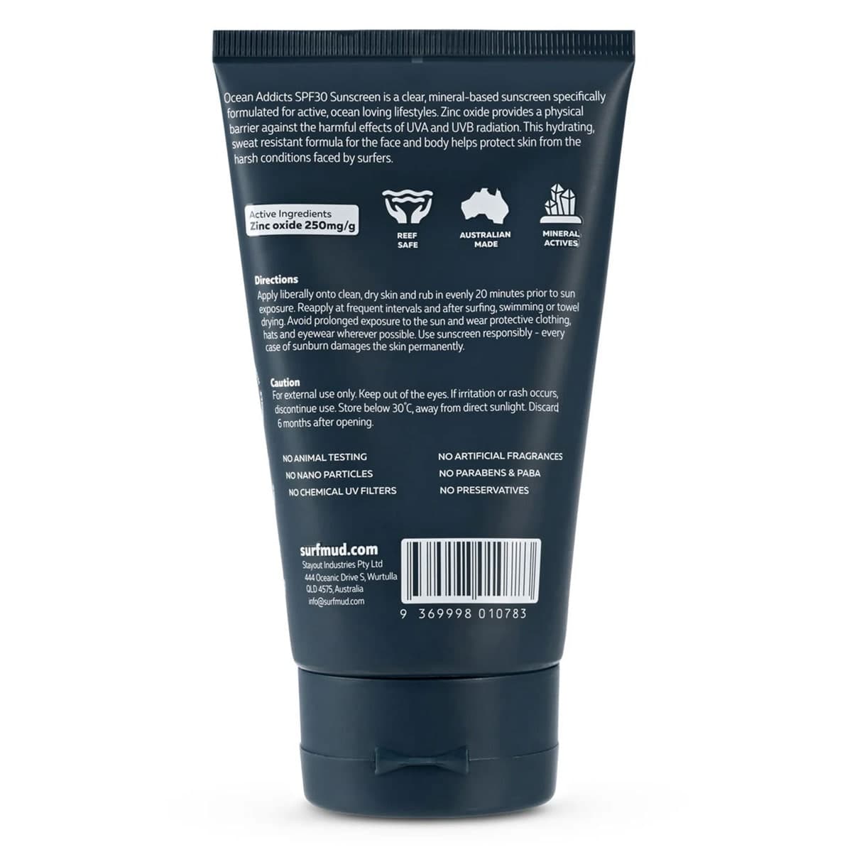 Thumbnail SURFMUD Ocean Addict Sunscreen SPF30 125g