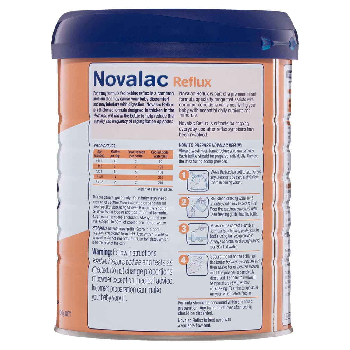 Thumbnail Novalac Anti Reflux Premium Infant Formula 800g