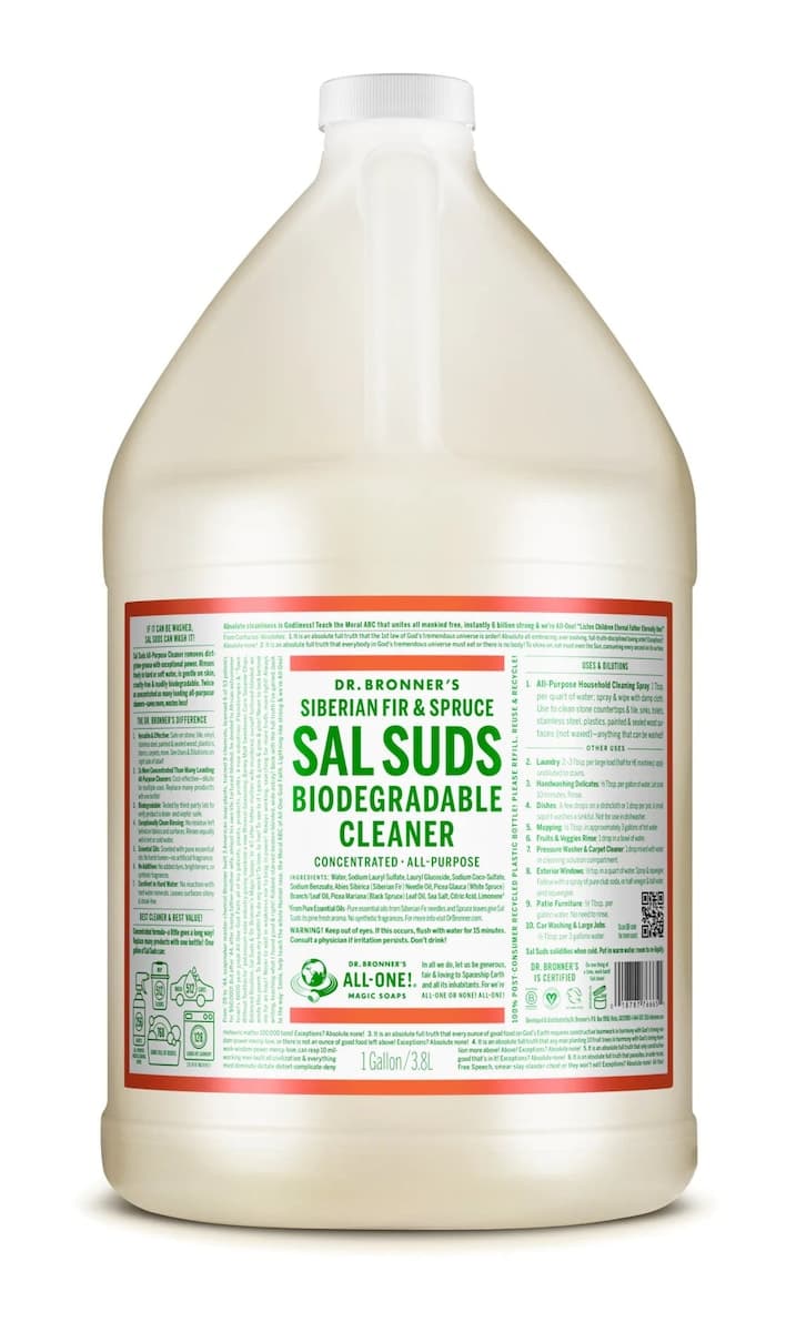Thumbnail Dr Bronner's Sal Suds Biodegradable Cleaner 3.8L