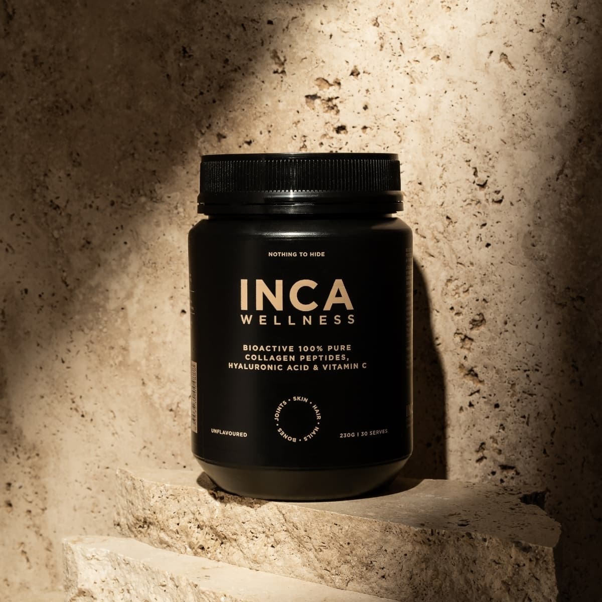 Thumbnail Inca Organics Bioactive Collagen Peptides + Hyaluronic Acid + Vitamin C 230g