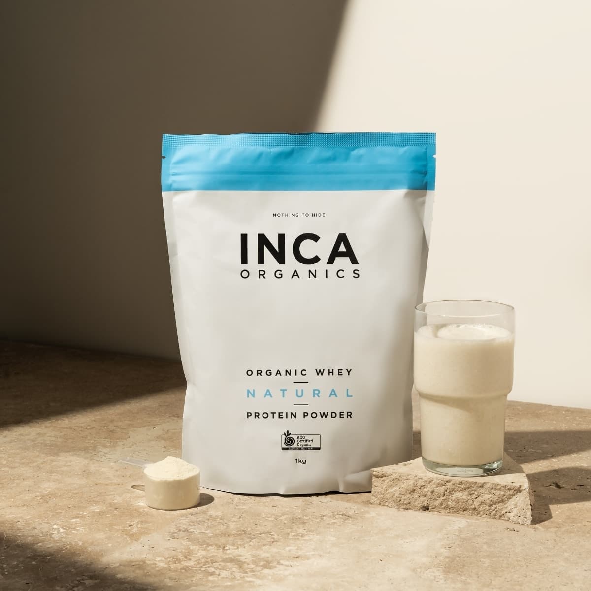 Thumbnail Inca Organics Organic Whey Protein Powder Natural 1kg
