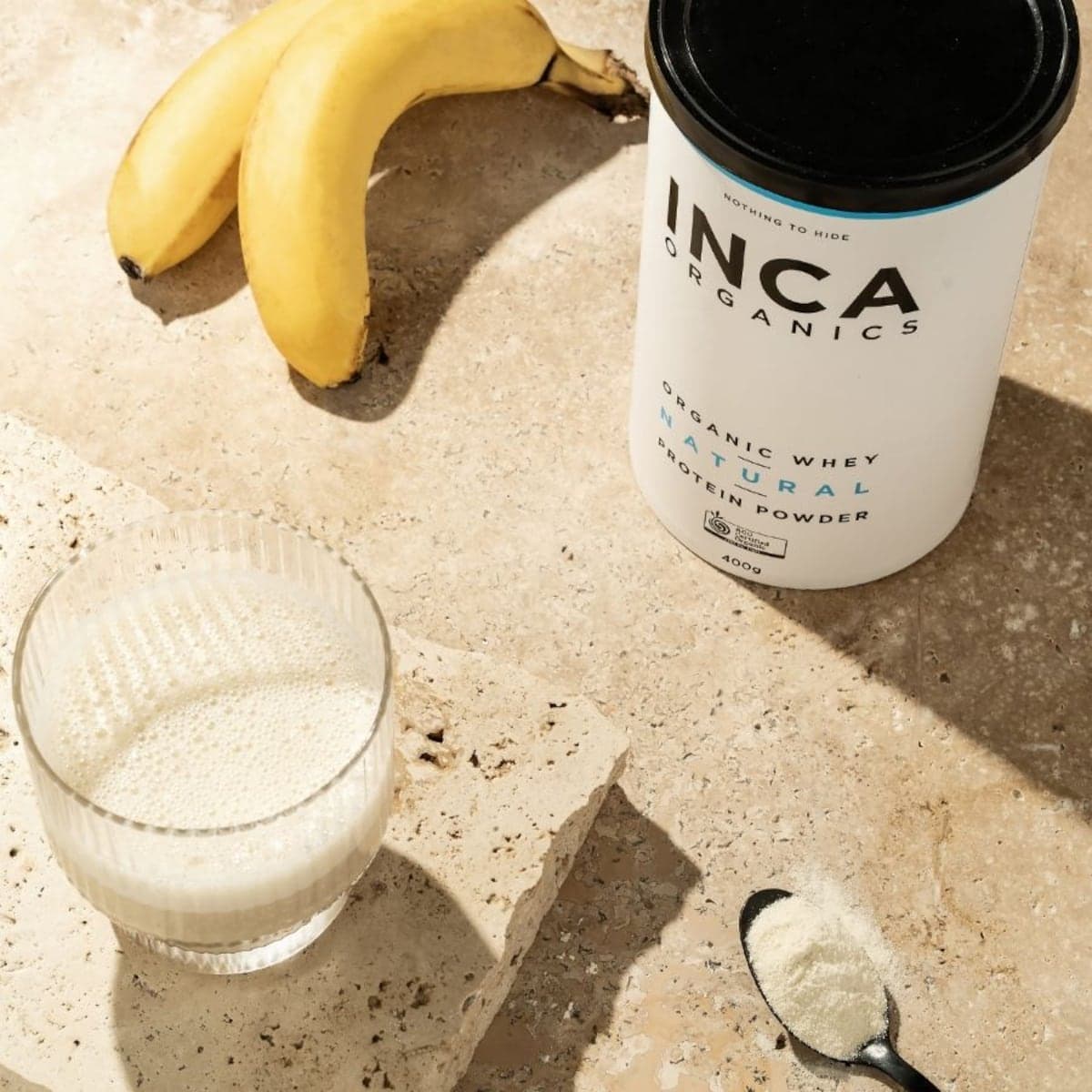 Thumbnail Inca Organics Organic Whey Protein Powder Natural 400g