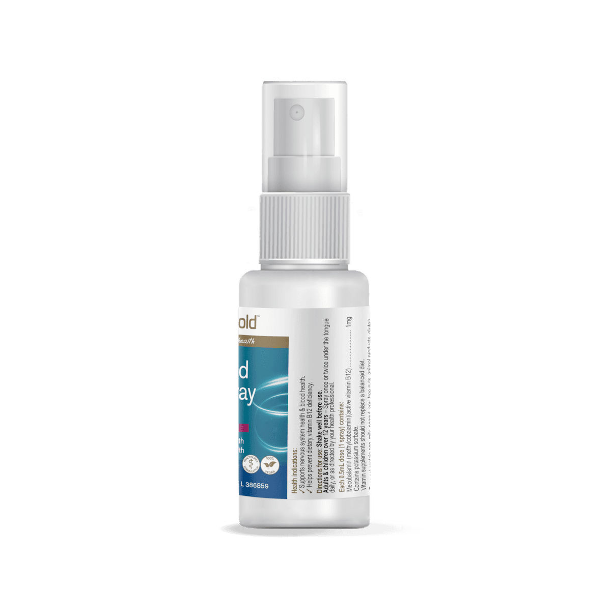 Thumbnail Herbs of Gold Activated B12 Spray 50ml