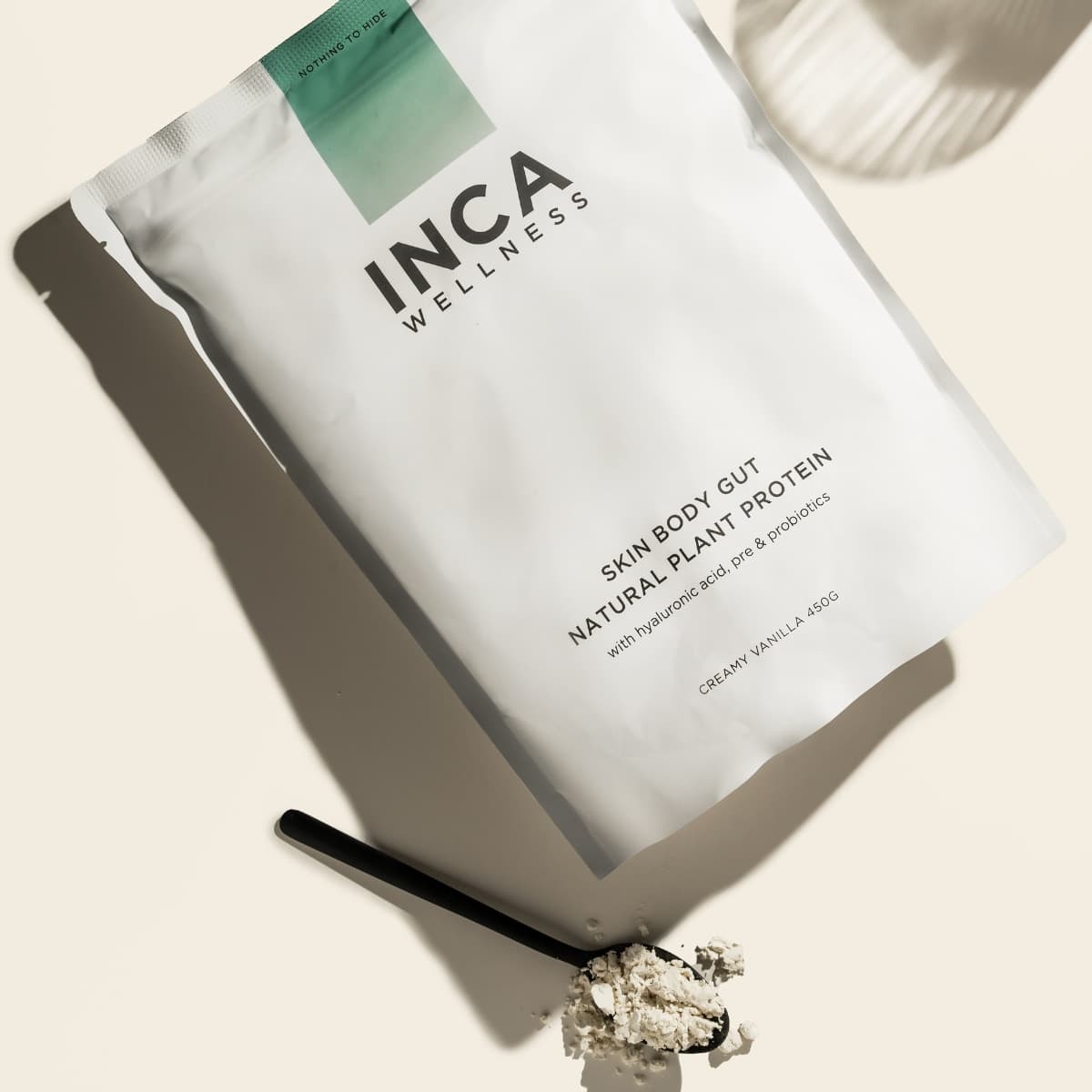 Thumbnail Inca Organics Skin Body Gut Natural Plant Protein Creamy Vanilla 450g