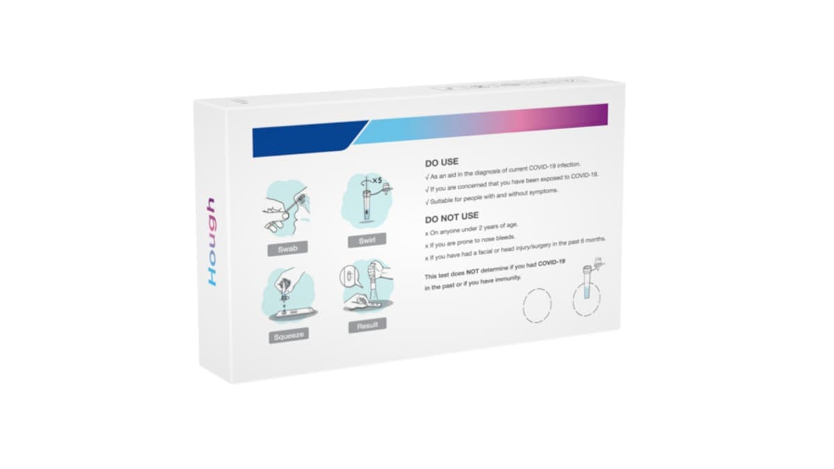 Thumbnail SARS-CoV-2 Antigen Rapid Test Kit Nasal Swab - 2pk