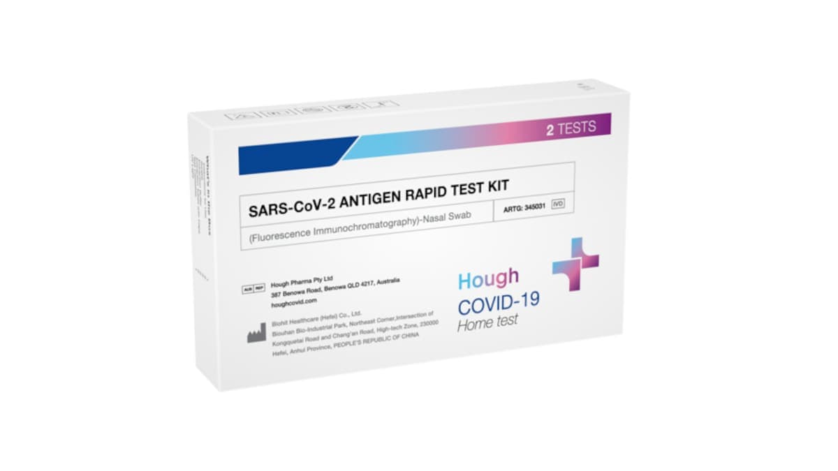 Thumbnail SARS-CoV-2 Antigen Rapid Test Kit Nasal Swab - 2pk