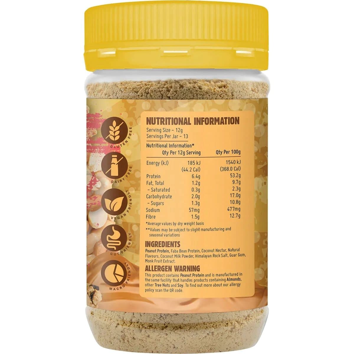 Thumbnail Macro Mike V2 Cookie Dough Powdered Peanut Butter 156g