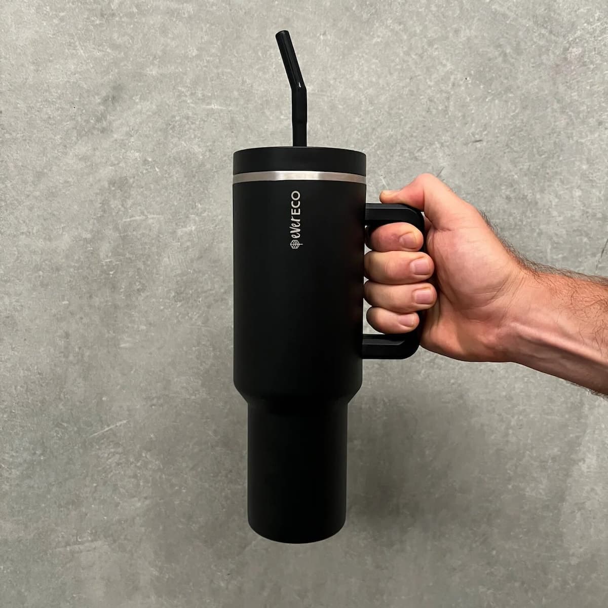 Thumbnail Ever Eco Insulated Tumbler and Straw Onyx 1.18L
