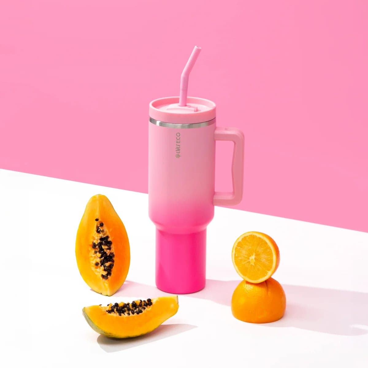 Thumbnail Ever Eco Insulated Tumbler and Straw Rise 1.18L