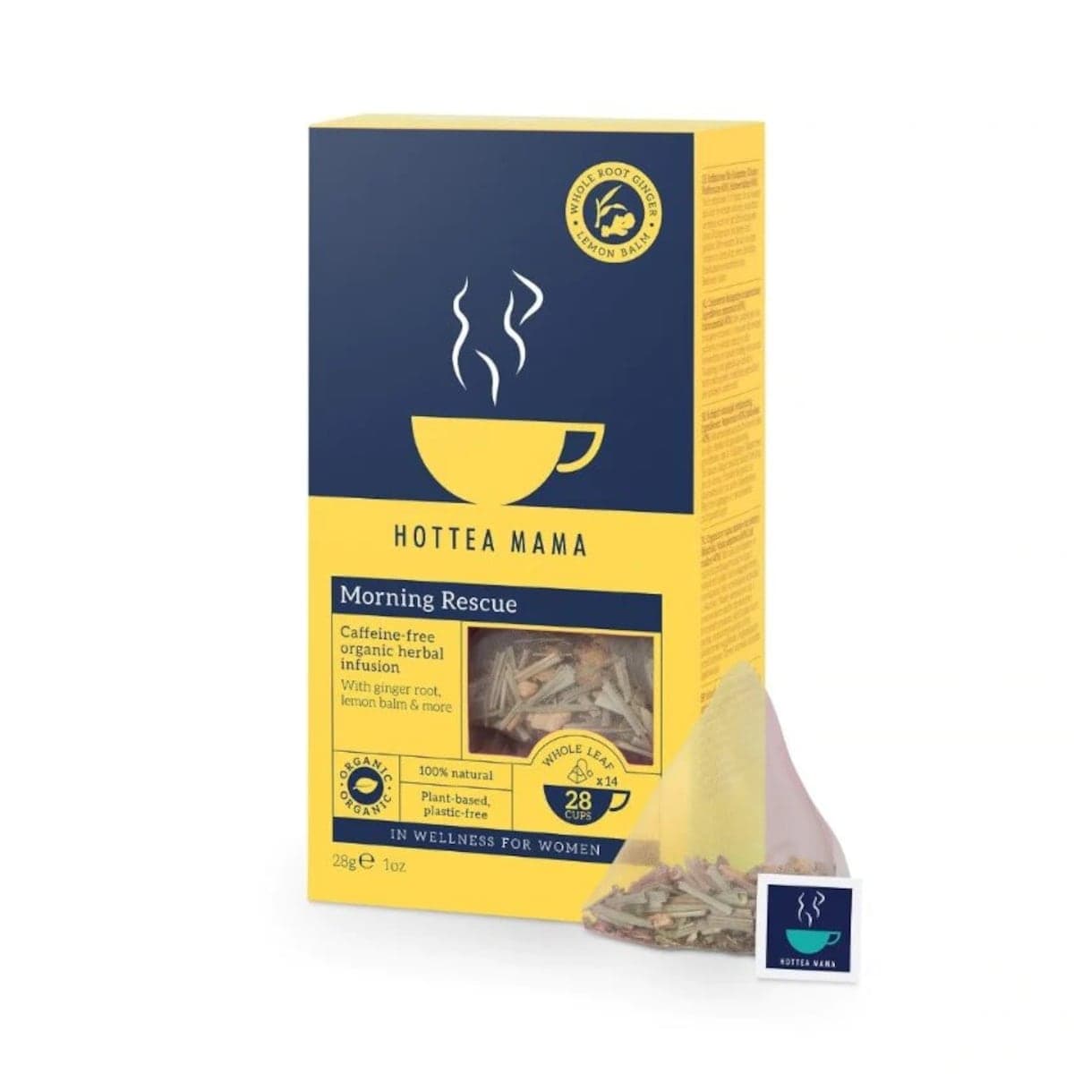 Thumbnail Hottea Mama Organic Morning Rescue Herbal Tea 14 Pack