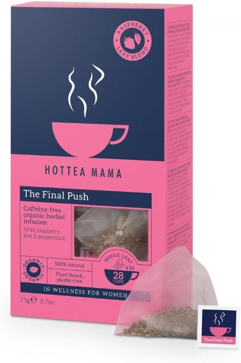 Thumbnail Hottea Mama Organic The Final Push Raspberry Leaf Tea 14 Pack