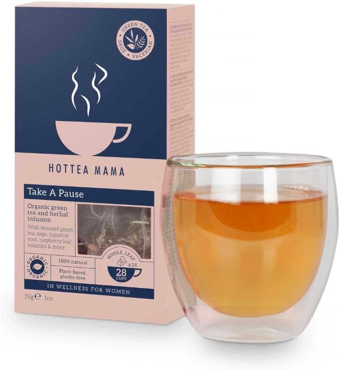 Thumbnail Hottea Mama Organic Take a Pause Herbal Blend 14 Pack