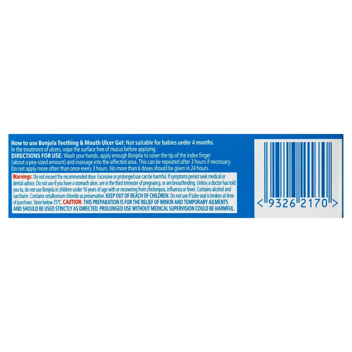 Thumbnail Bonjela Teething & Mouth Ulcer Gel 15g