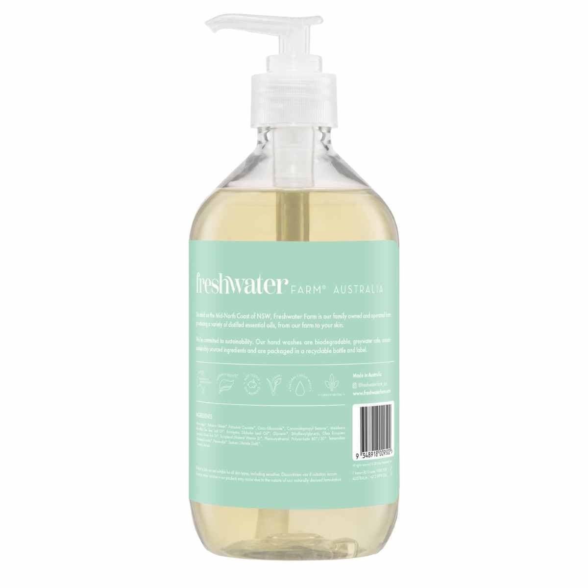 Thumbnail Freshwater Farm Tea Tree + Eucalyptus Oil Hand Wash 500ml