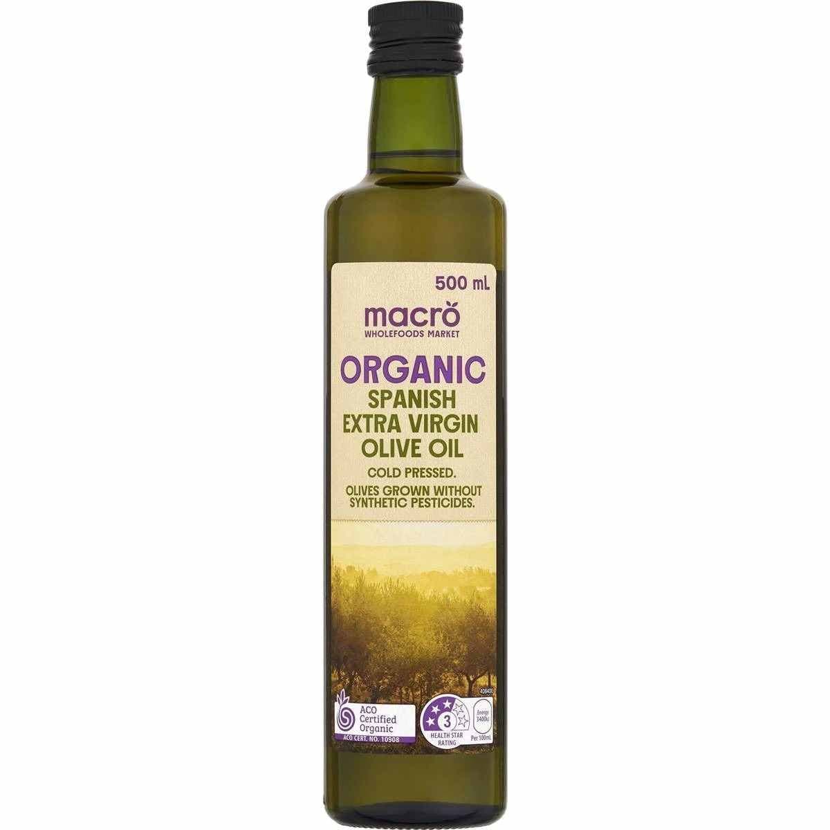 Thumbnail Macro Organic Spanish Extra Virgin Olive Oil 500ml