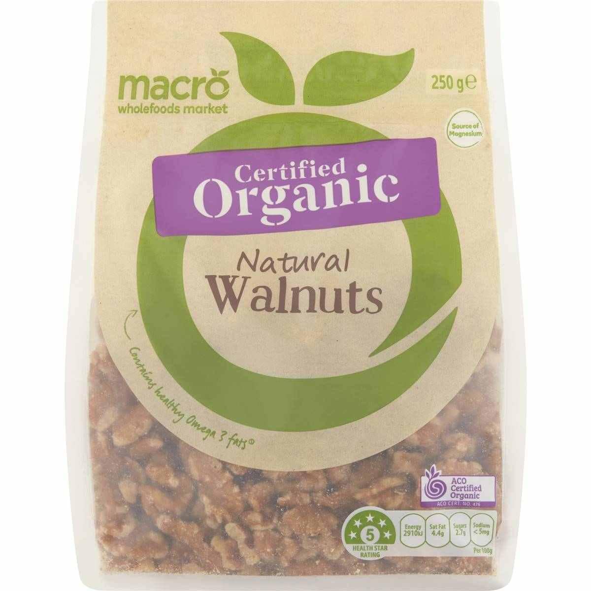 Thumbnail Macro Organic Walnuts 250g