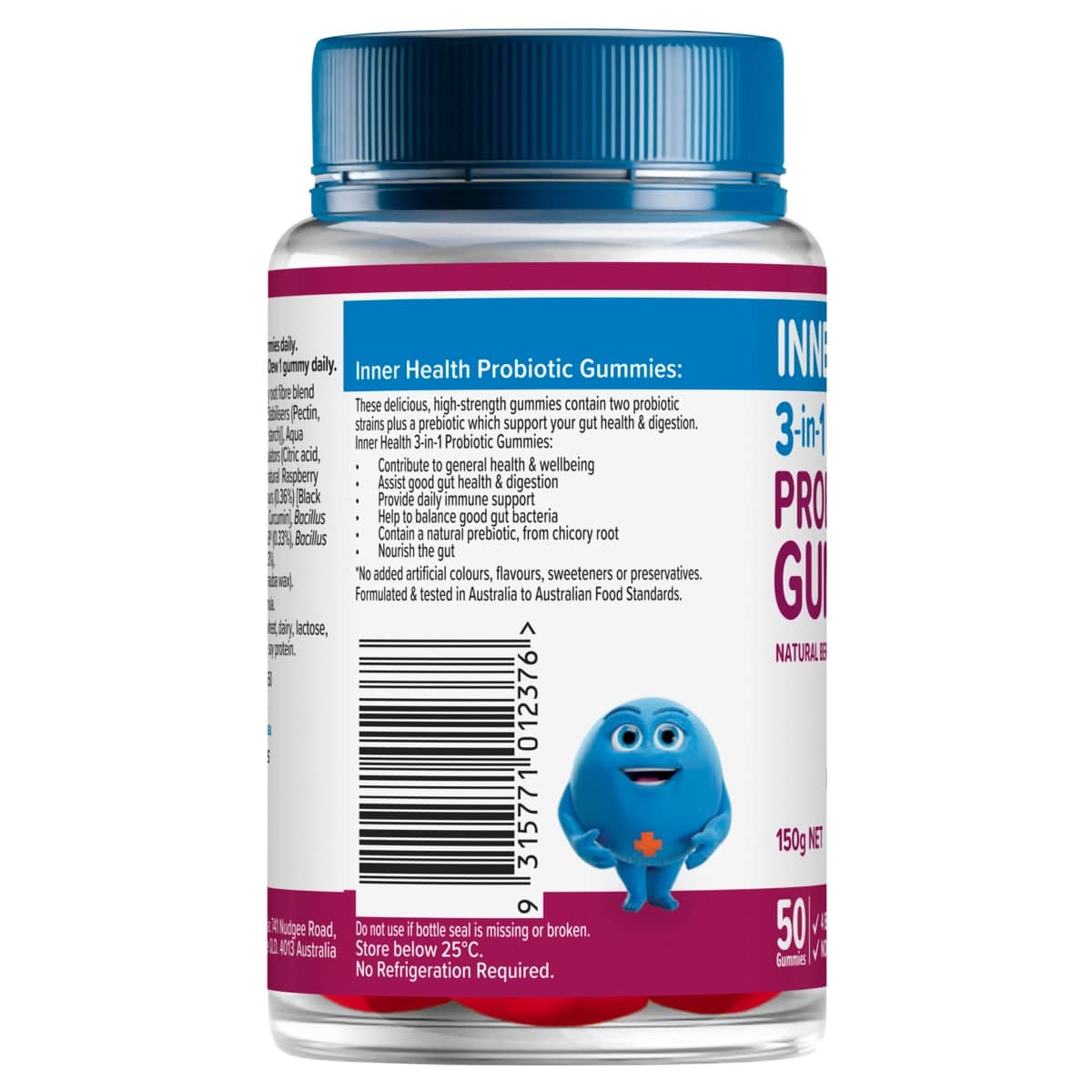 Thumbnail Inner Health Adults 3-In-1 Probiotic Gummies 50s