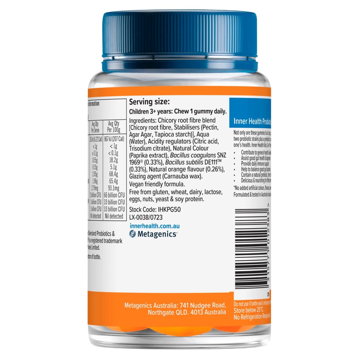 Thumbnail Inner Health Kids 3-In-1 Probiotic Gummies 50s