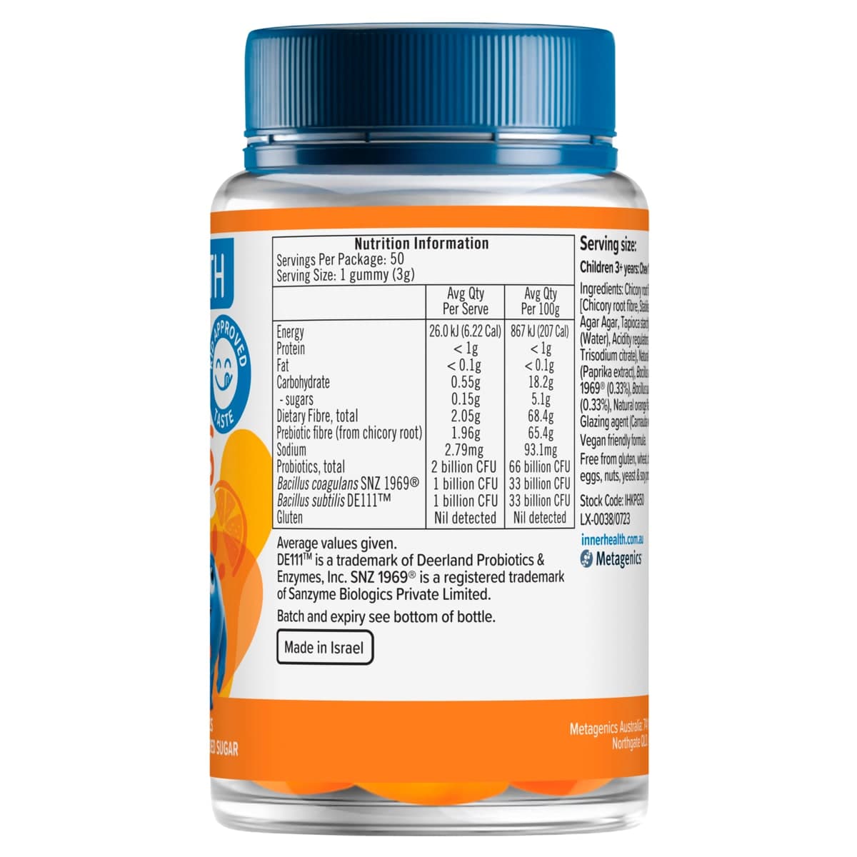 Thumbnail Inner Health Kids 3-In-1 Probiotic Gummies 50s