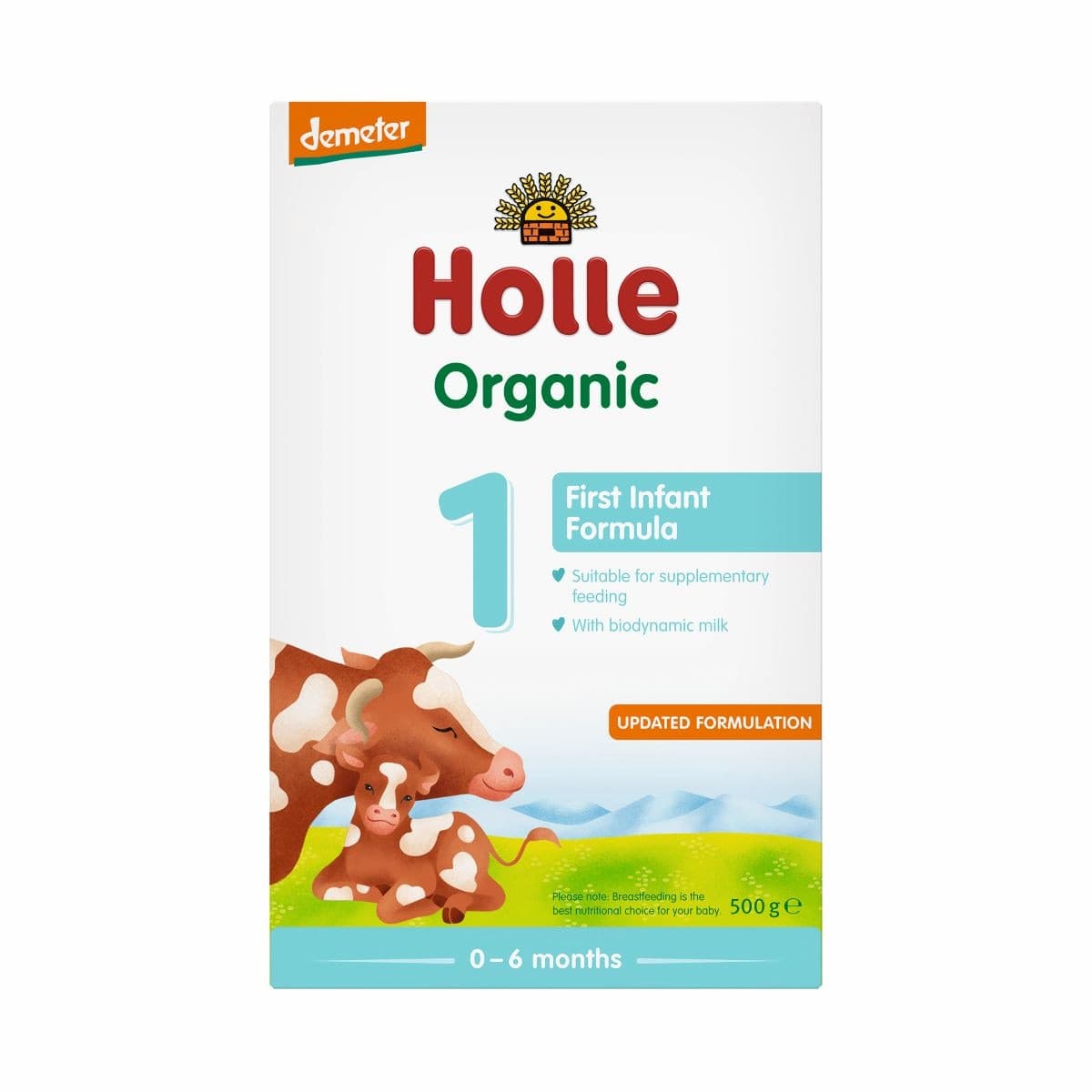 Thumbnail Holle Organic Cow Milk Infant Formula 1 with DHA 500g