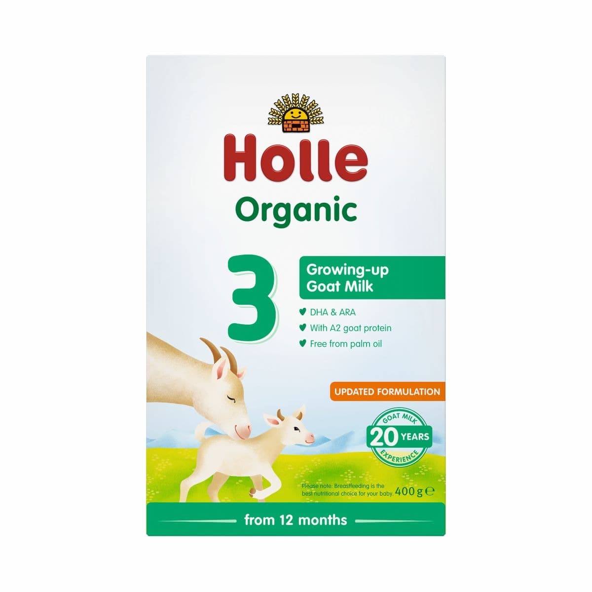 Thumbnail Holle Organic Goat Milk Toddler Formula 3 with DHA 400g