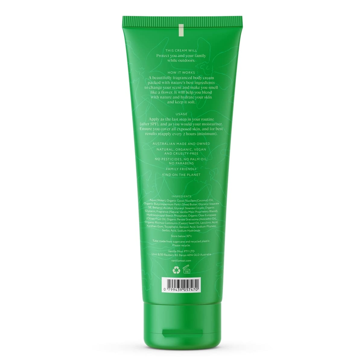 Thumbnail Vanilla Mozi Outdoor Body Cream 250ml
