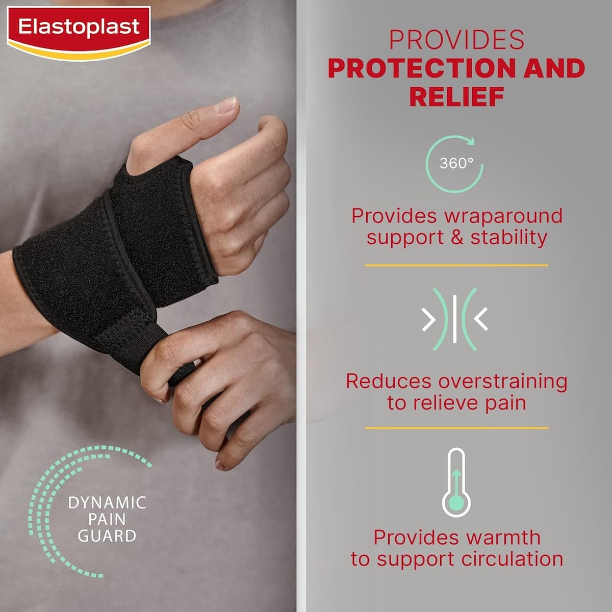 Thumbnail Elastoplast Sport Adjustable Wrist Support One Size 1 Pack