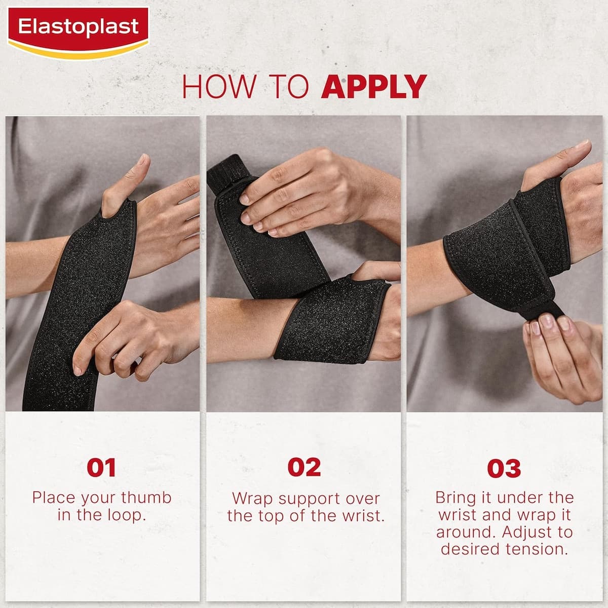 Thumbnail Elastoplast Sport Adjustable Wrist Support One Size 1 Pack