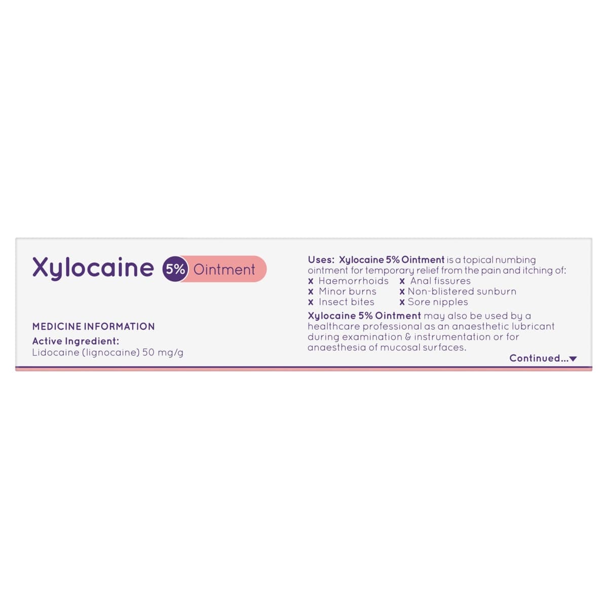 Thumbnail Xylocaine 5% Ointment 35g