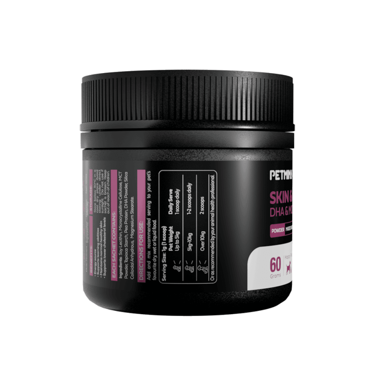 Thumbnail Petmima Skin & Coat + DHA & MCT 60g