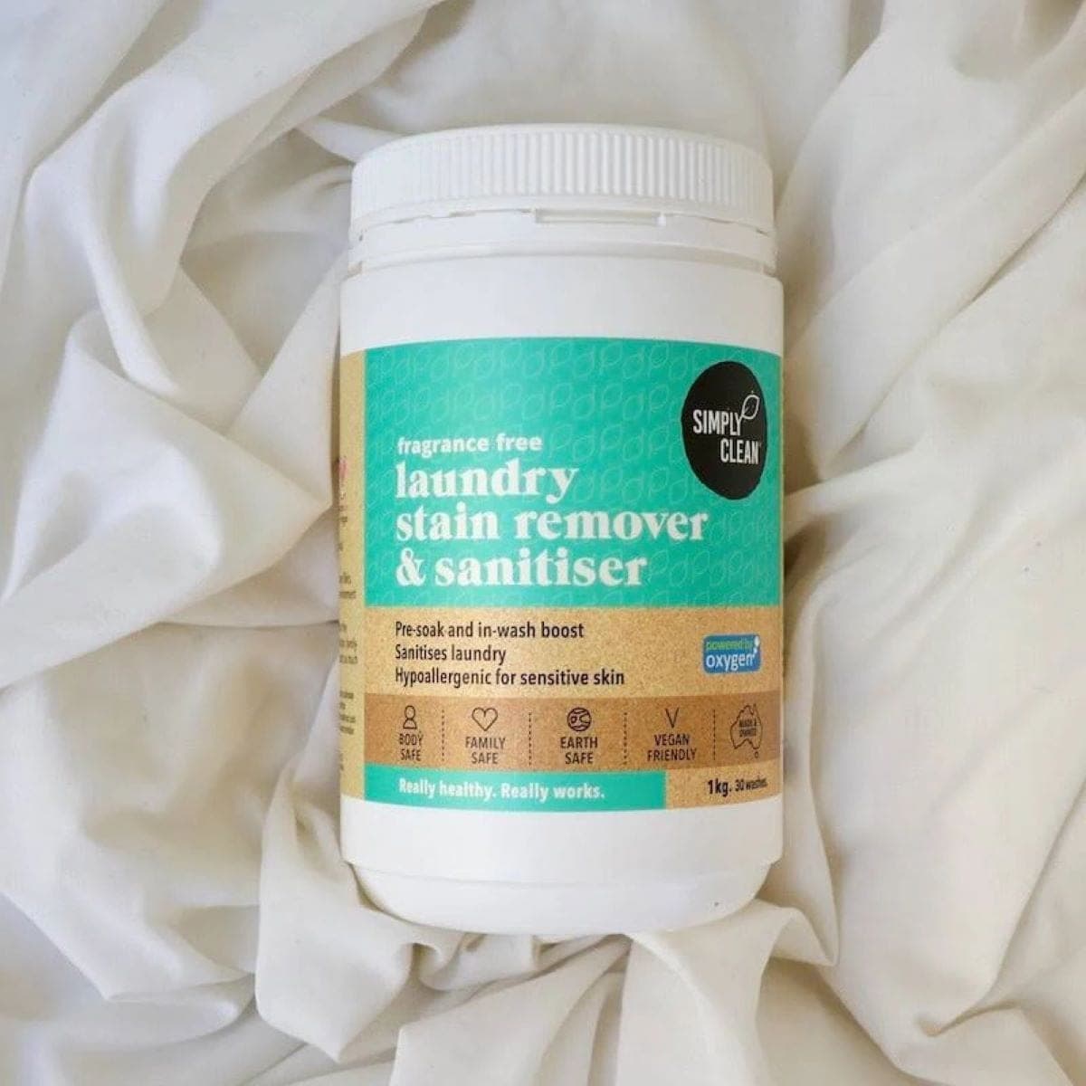 Thumbnail Simply Clean Laundry Stain Remover & Soaker - Fragrance Free 1kg