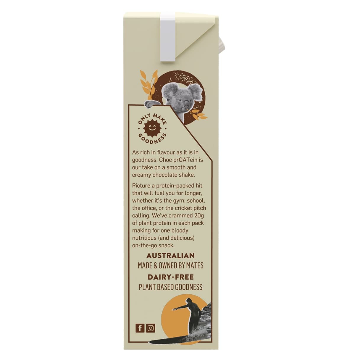 Thumbnail Oat Milk Goodness Chocolate Flavoured Protein Oat Milk - 350ml