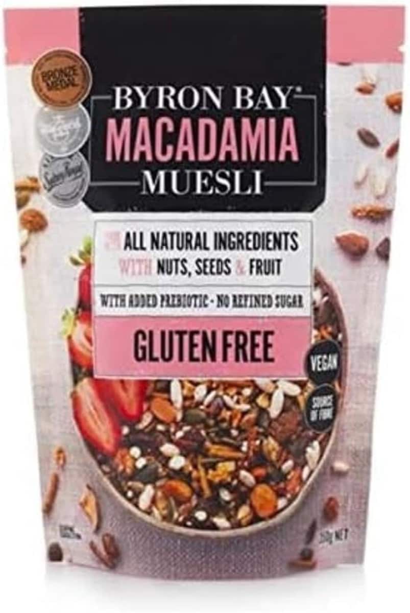 Thumbnail Byron Bay Macadamia Muesli Gluten Free Mix Vegan 350g
